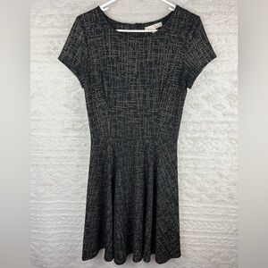 Whimsigoth CREATIVE COMMUNE Women's Allover Metal Stud Black Dress Small